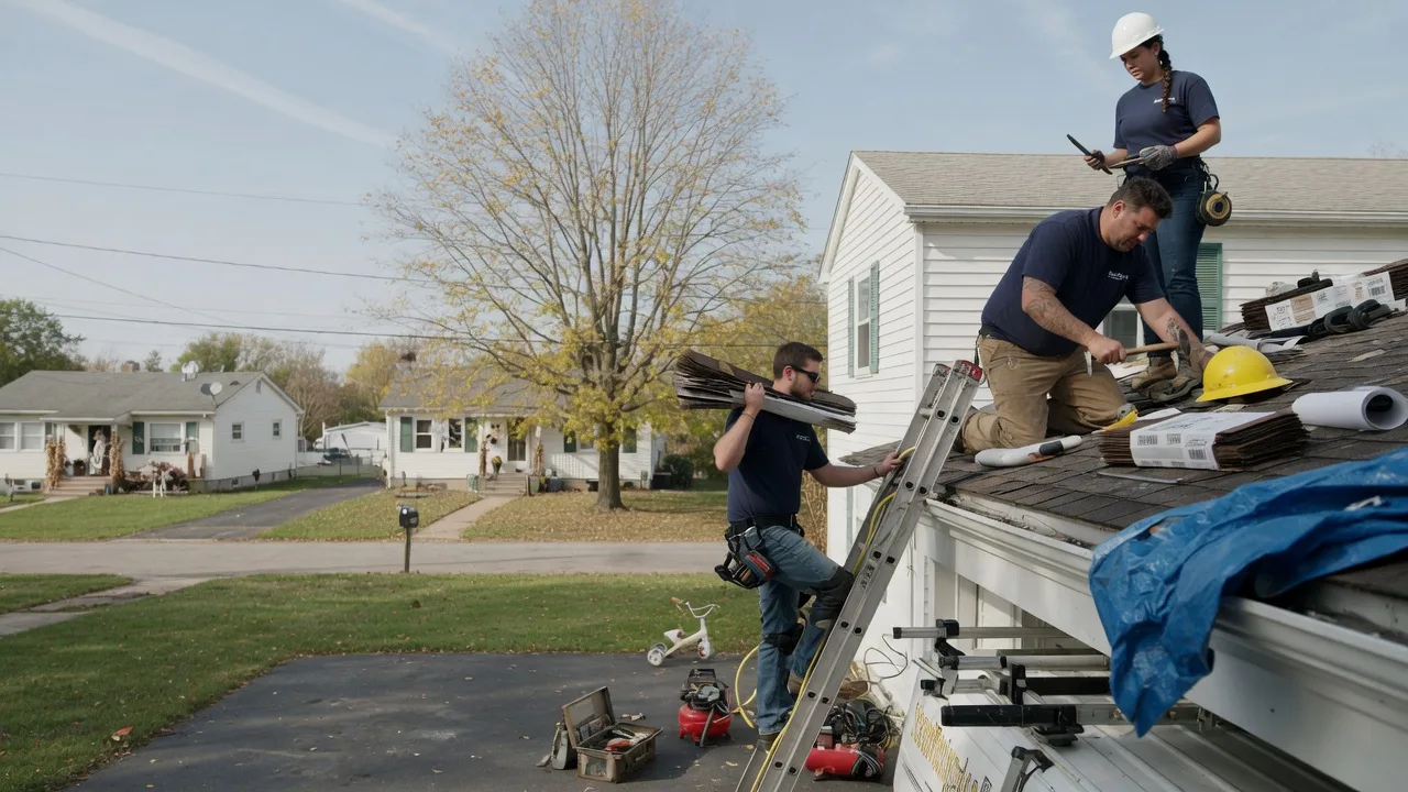Local Roofing Contractors in Greens Fork, IN near me